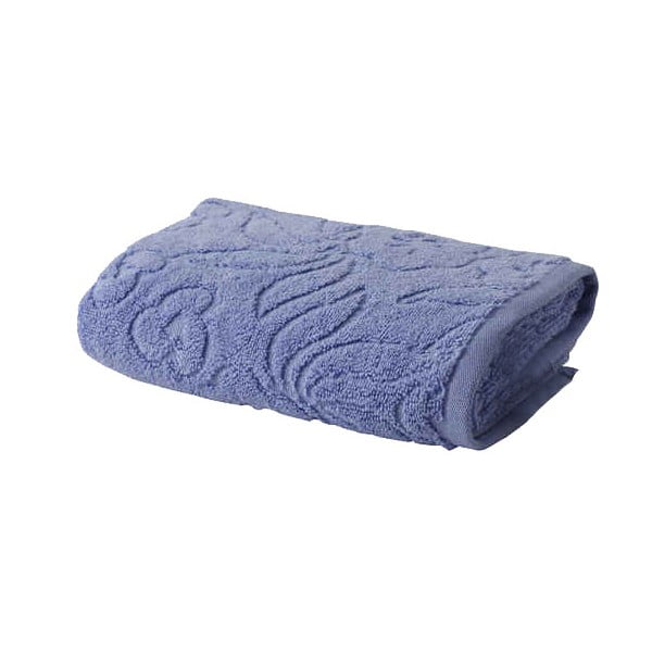 Modrý ručník z bavlny Bella Maison Rosa, 50 x 90 cm