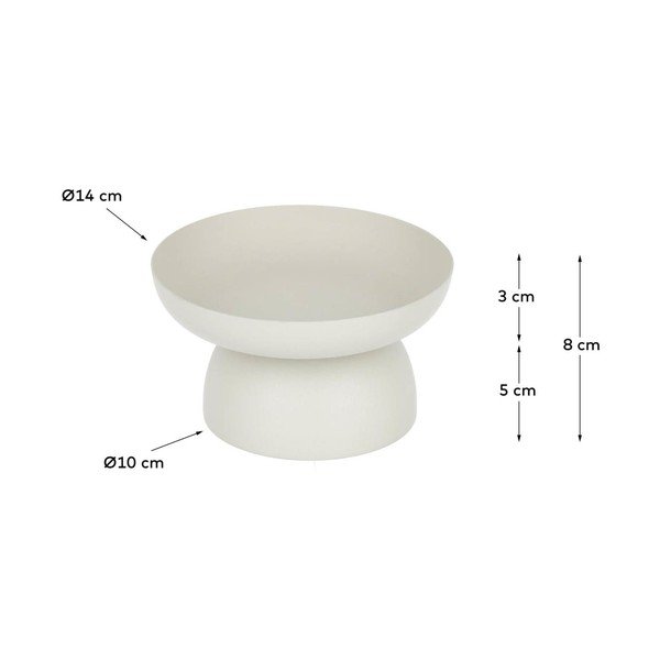 Kovový dekorační tác ø 14 cm Kaili – Kave Home-image-4
