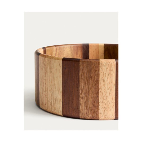 Dřevěná servírovací miska v přírodní barvě Nover – Kave Home-image-3