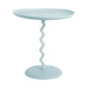 Kovový kulatý odkládací stolek ø 40 cm Zig Zag – Leitmotiv