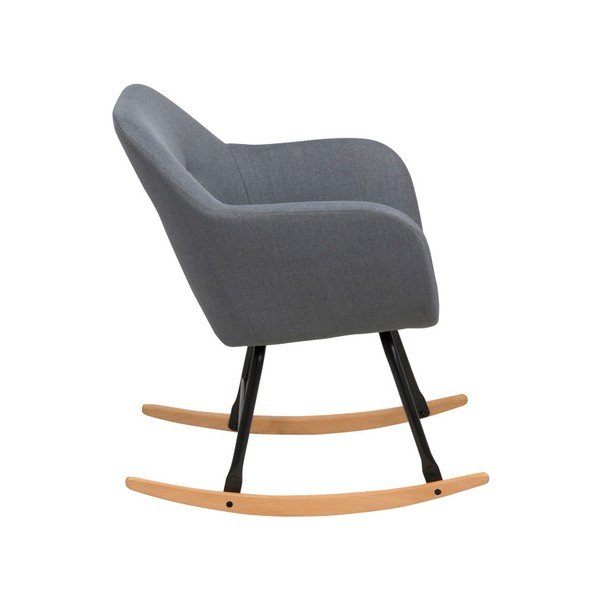 Tmavě šedé houpací křeslo Actona Emilia-image-2