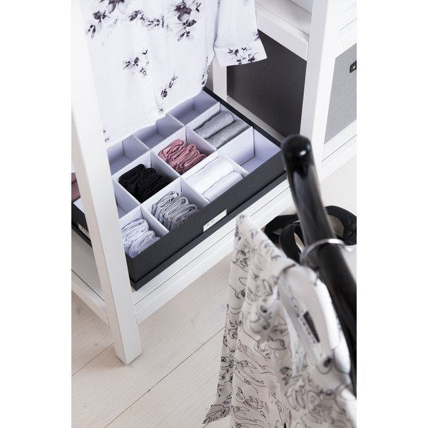 Tmavě šedá krabice s přihrádkami Bigso Box of Sweden Jakob-image-1