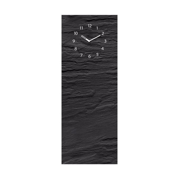 Magnetická tabule s hodinami Eurographic Black Slate, 30 x 80 cm-image-2