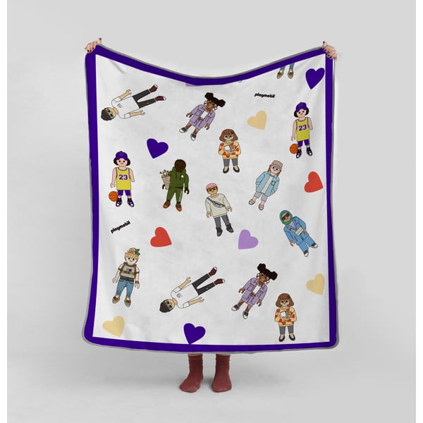 Dětská deka z mikrovlákna 130x130 cm Unique United – Playmobil