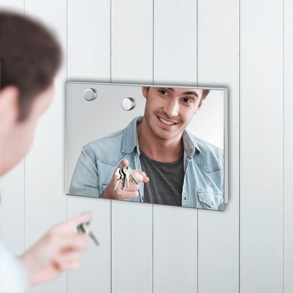 Skříňka na klíče s magnetickou deskou Wenko Home, 20 x 30 cm-image-1