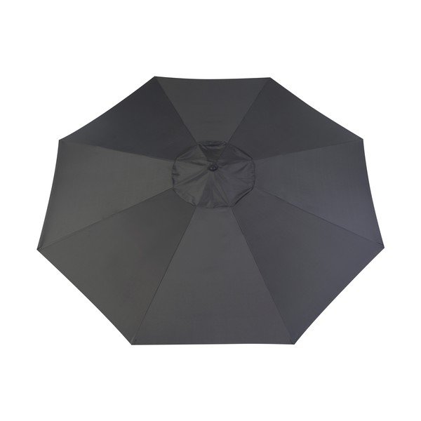 Šedý slunečník ø 350 cm Roja - Rojaplast-image-2