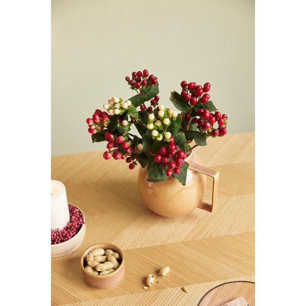 Jídelní stůl v dekoru dubu 100x200 cm Herringbone – Hübsch-image-1