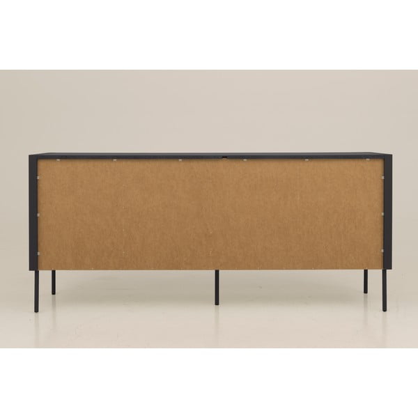 Černá komoda Tenzo Switch, 173 x 76 cm-image-1