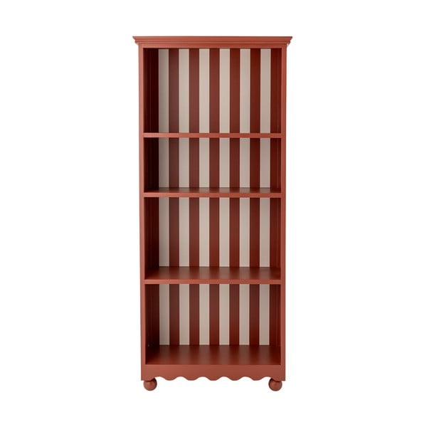 Červená knihovna 66x151,5x32 cm Sasha – Bloomingville