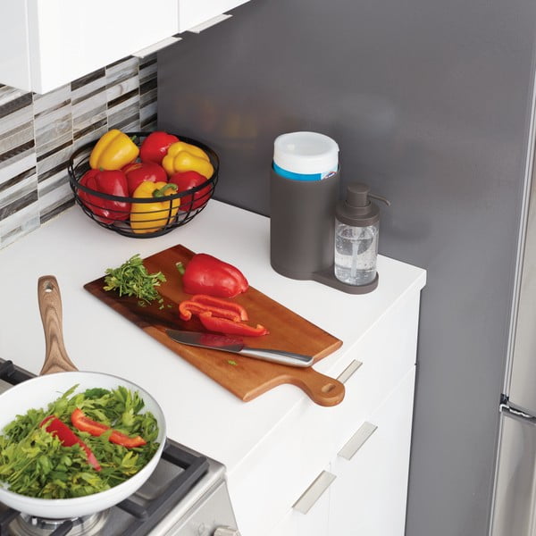 Šedý set na mytí rukou iDesign Clean-image-1