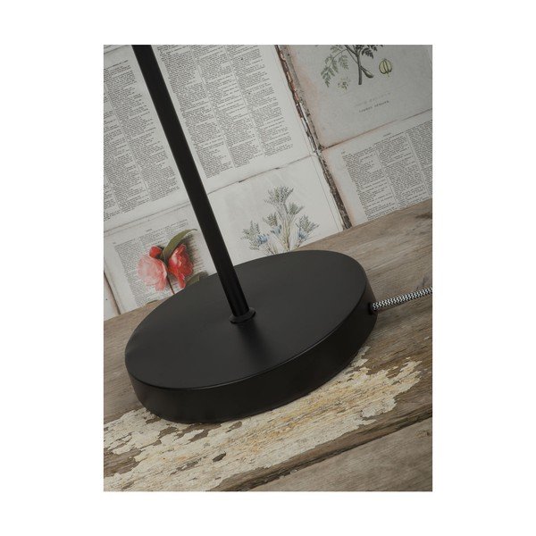 Černá stojací lampa s kovovým stínidlem (výška 170 cm) Sheffield – it's about RoMi-image-3