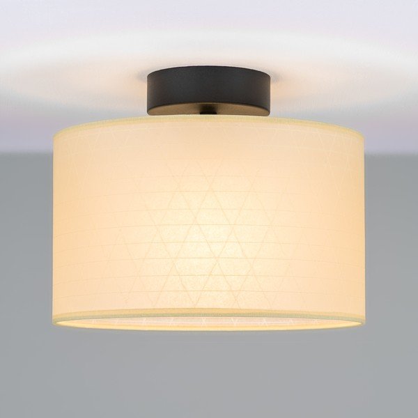 Béžové stropní svítidlo se vzorem trojúhelníků Sotto Luce Taiko, ⌀ 25 cm-image-1