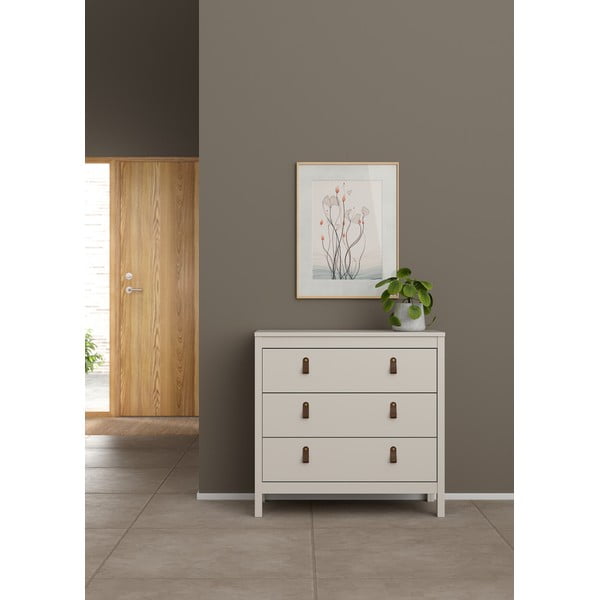 Šedobéžová komoda 82x80x38 cm Madrid – Tvilum-image-4