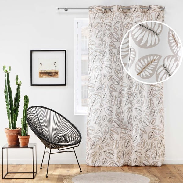 Béžový závěs 140x260 cm Alma – douceur d'intérieur-image-4