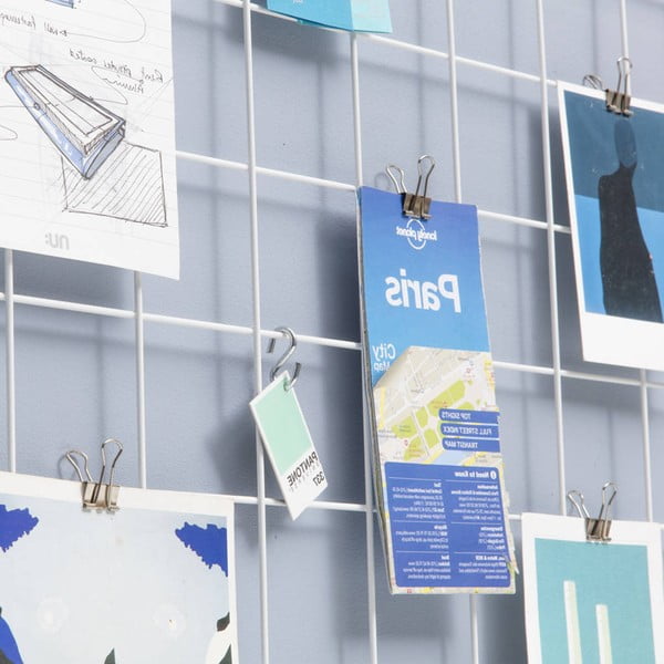 Bílá kovová nástěnka Reminder, 50 x 70 cm-image-4