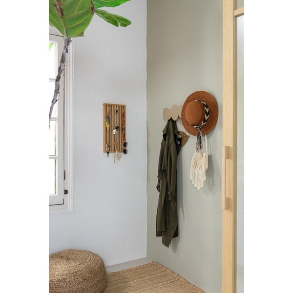 Béžový kovový nástěnný věšák 58 cm Tumulo – Spinder Design-image-3
