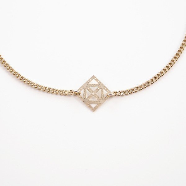 Náhrdelník Artdeco Chocker Gold-image-1