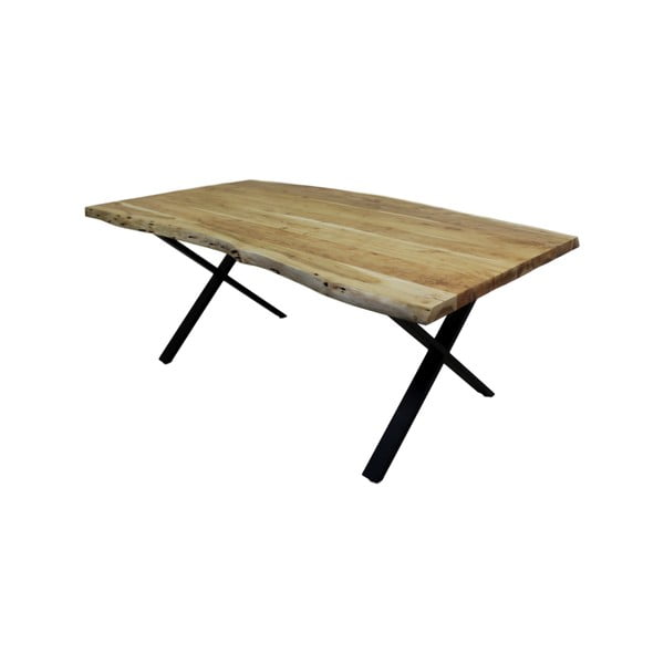 Jídelní stůl z neopracovaného akáciového dřeva HSM collection, 200 x 100 cm
