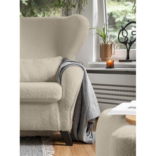 Béžové křeslo ušák Miuform Miuf-image-3