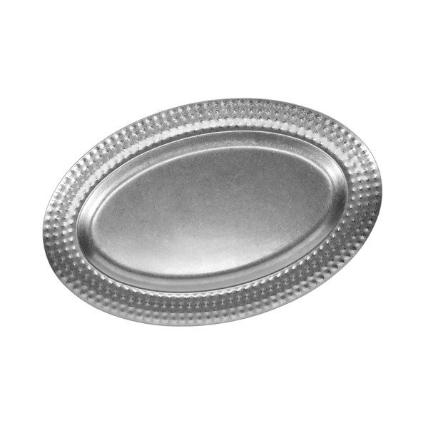 Servírovací tác z nerezové oceli 26,5x41 cm Serve – BonBistro