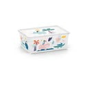 Bílý plastový dětský úložný box 37x26x15 cm C Box Style – KIS