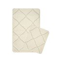 Krémové koupelnové předložky v sadě 2 ks 50x80 cm Cizgili – Foutastic