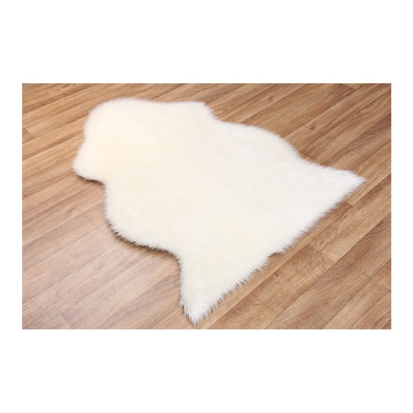 Krémový koberec z umělé kožešiny Eco Rugs Tekli, 70 x 100 cm-image-2