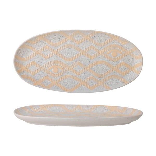 Kameninový dekorativní tác Newa – Bloomingville-image-2