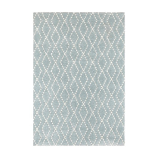 Modro-šedý koberec Elle Decoration Euphoria Rouen, 200 x 290 cm