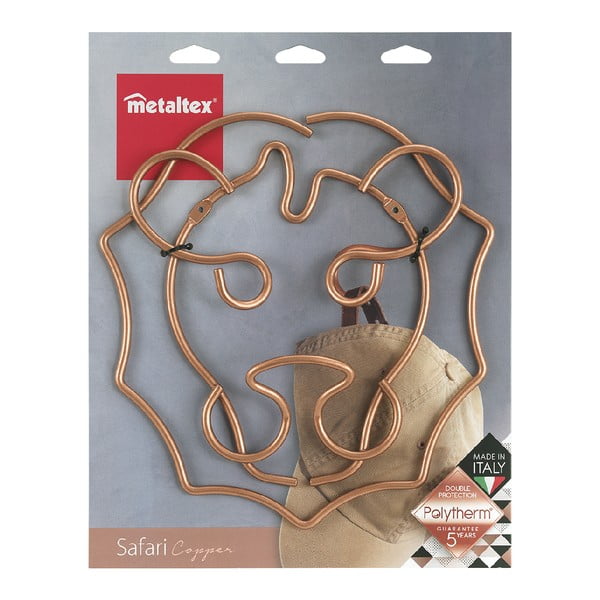 Nástěnný věšák ve tvaru lva Metaltex, šířka 27 cm-image-2
