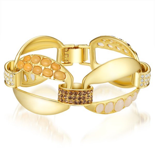 Náramek s krystaly Swarovski Lilly & Chloe Inés