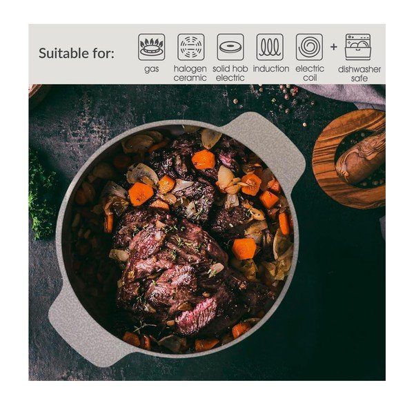 Kastrol na pečení s pokličkou 3,2 l Signature Range – Cooksmart ®-image-4