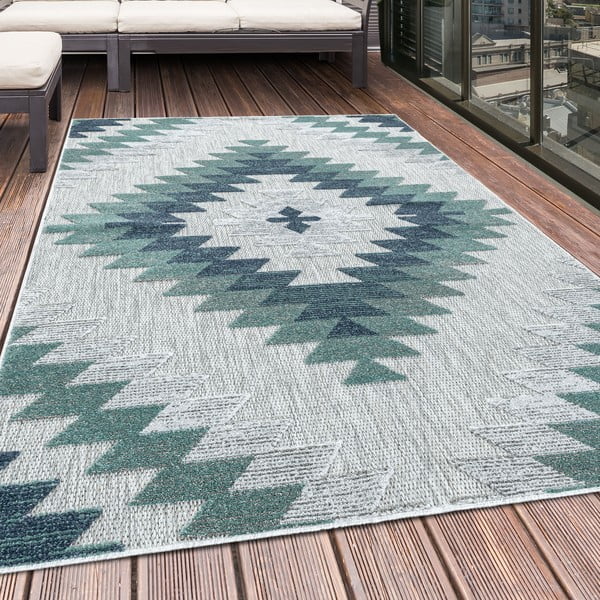 Modrý venkovní běhoun 80x250 cm Bahama – Ayyildiz Carpets-image-1