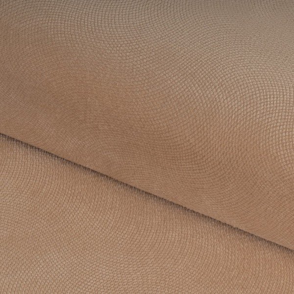 Světle hnědý sametový taburet Estela – Casa Selección-image-1