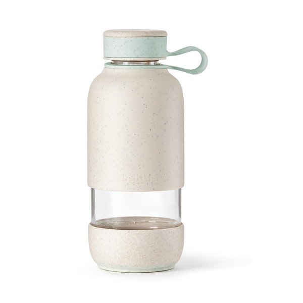 Krémová cestovní skleněná lahev 500 ml To Go Organic – Lékué