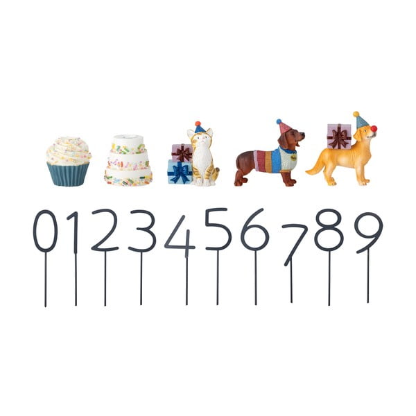 Narozeninová dekorace 15 ks Salve – Bloomingville Mini-image-2