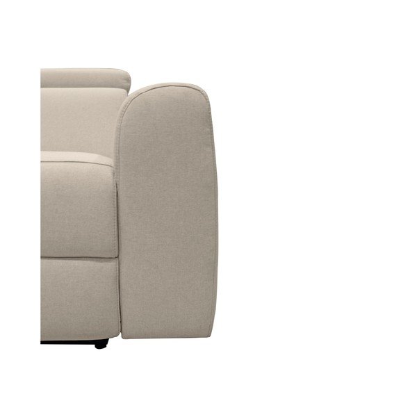 Bílá pohovka z imitace kůže 216 cm Capena – Støraa-image-4