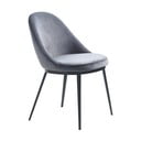 Šedá jídelní židle Gain – Unique Furniture