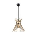 Kovové závěsné svítidlo ve zlaté barvě Izmir – Squid Lighting
