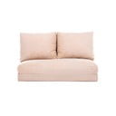 Krémová rozkládací pohovka 120 cm Taida  – Balcab Home