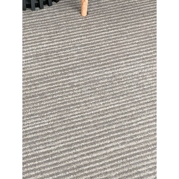 Šedý vlněný koberec 160x240 cm Calisia M Ribs – Agnella-image-2