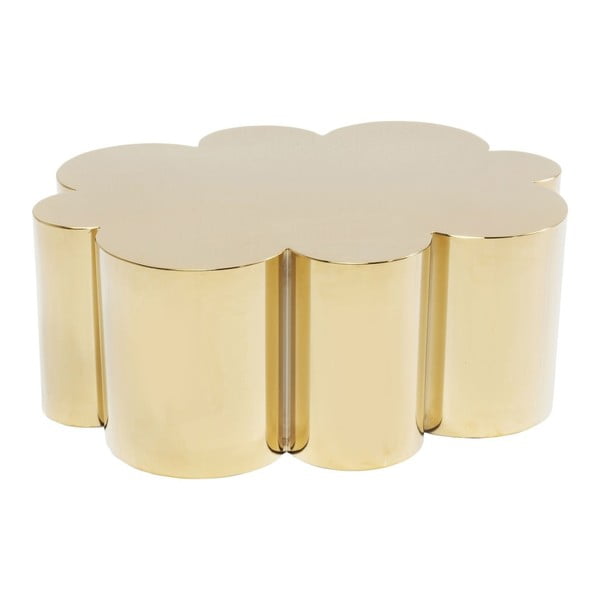 Odkládací stolek ve zlaté barvě Kare Design Gold Rush