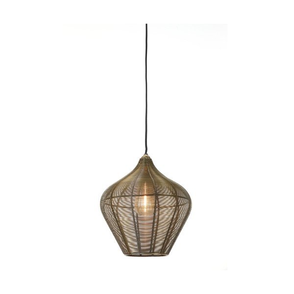 Kovové závěsné svítidlo v bronzové barvě ø 27 cm Alvaro – Light & Living-image-2