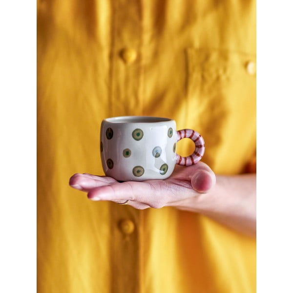 Zelený šálek na espresso z kameniny 115 ml Nini – Bloomingville-image-1