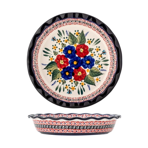 Servírovací talíř z kameniny ø 26,5 cm Florist – Bloomingville