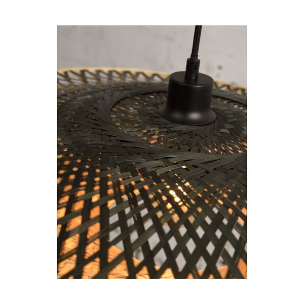 Závěsné bambusové svítidlo Good&Mojo Kalimantan, ⌀ 60 cm-image-4