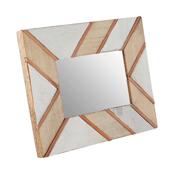 Bílo-béžový dřevěný rámeček 19x24 cm Bowerbird – Premier Housewares-image-1