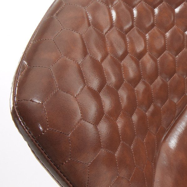 Sada 2 hnědých jídelních židlí La Forma Rhett-image-4