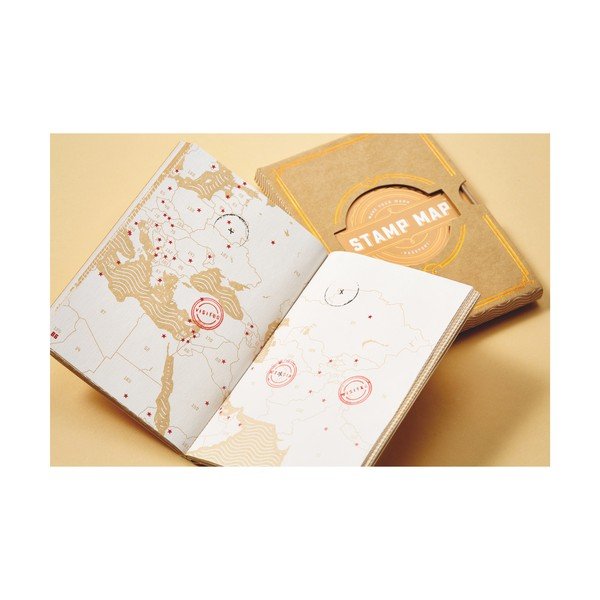 Zápisník na razítka z cest Luckies of London Stamp Passport-image-4