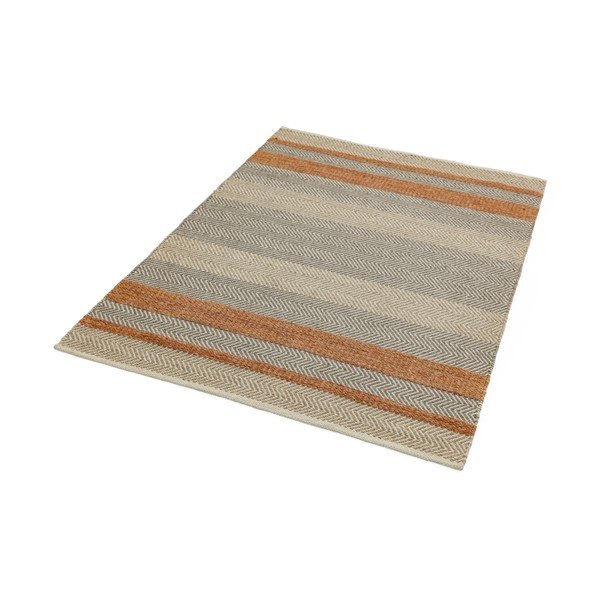 Hnědo-oranžový koberec Asiatic Carpets Fields, 160 x 230 cm-image-2